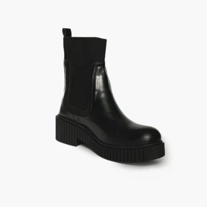 نیم بوت زنانه استرادیواریوس مدل Stradivarius Flat Ankle Boots - BTB95_2