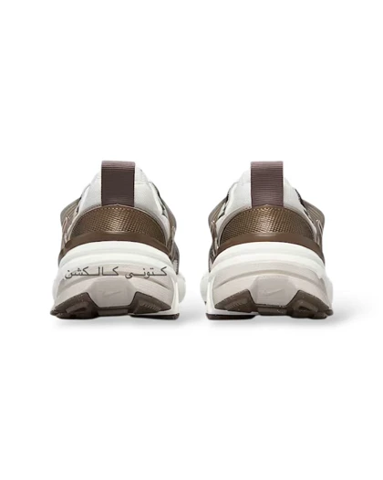 کتانی نایکی وی تو کی ران سفید شکلاتی Nike V2K RUN white brown