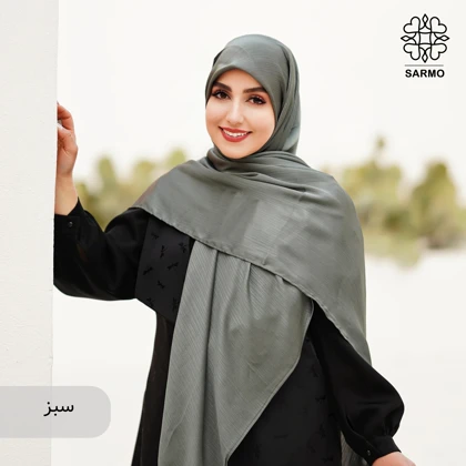 روسری ساتن ابریشم نفیس