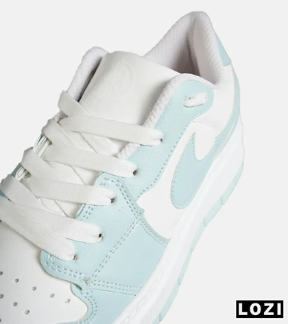 کفش مردانه و زنانه سفید آبی NIKE AIR FORCE مدل 7814