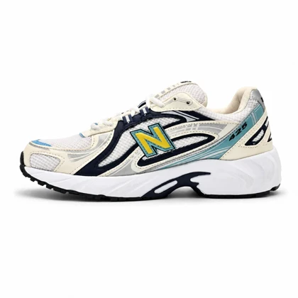 کفش و کتانی مردانه مدل نیوبالانس 425 NEW BALANCE رنگ کرم سرمه ای کد 9944