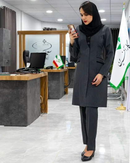 مانتو شلوار اداری حورا ( پرشیا دیپلمات)