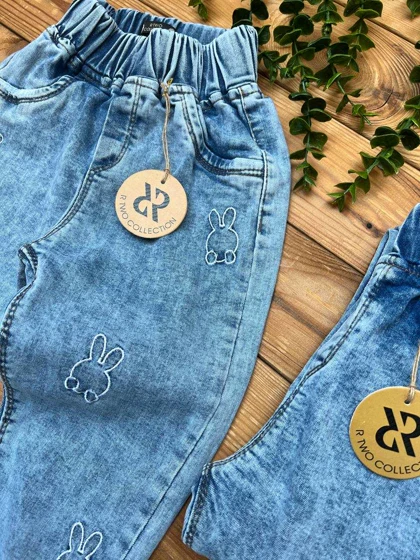 شلوار لی مام استایل دخترانه جدید