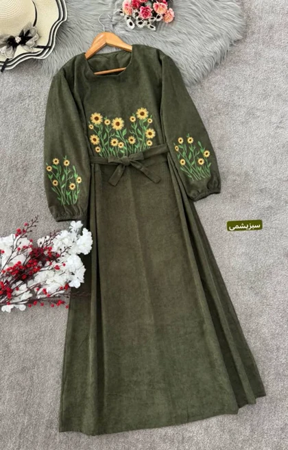 کفتان گلدوزی شده پاییزه