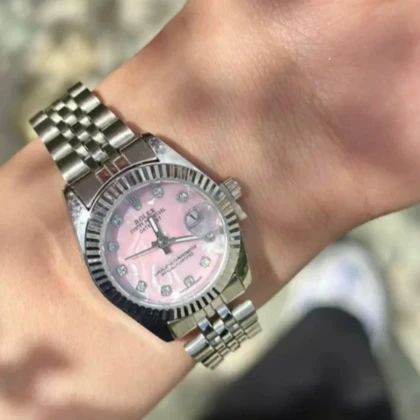 ساعت زنونه برند رولکس ROLEX دیت جاست AAA