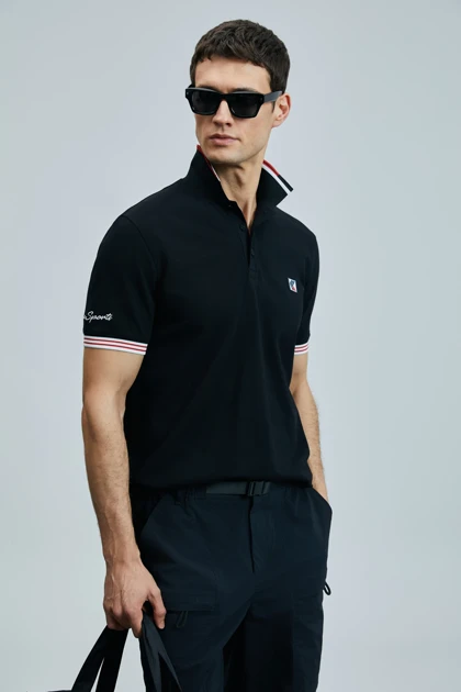 تیشرت یقه پولو مردانه lufian lufian