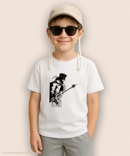 تیشرت بچگانه اصیل ایرانی طرح گشتاسب