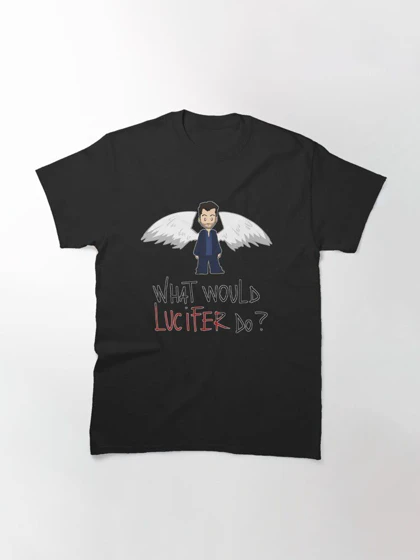 تیشرت کلاسیک لوسیفر | تیشرت CLASSIC Lucifer طرح Wwld کد 111430
