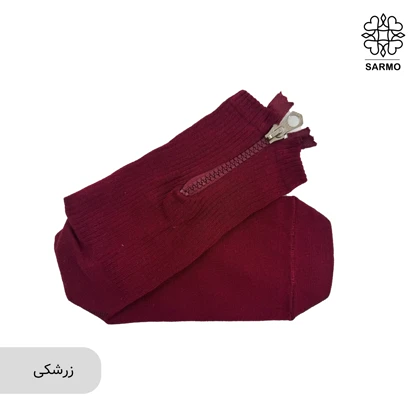 جوراب طرح زیپ‌دار ساق‌دار