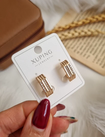 گوشواره طرح طلا ژوپینگ G39