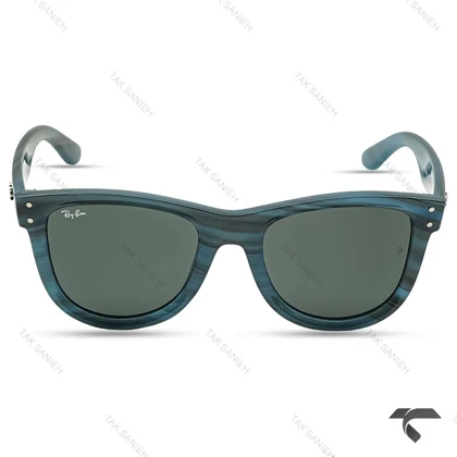 عینک آفتابی ری بن RB0501-5 پلاریزه آبی نفتی RayBan-10055-U