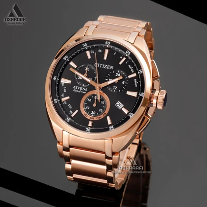 ساعت سیتیزن رزگلد Citizen Eco-Drive 54-KRG