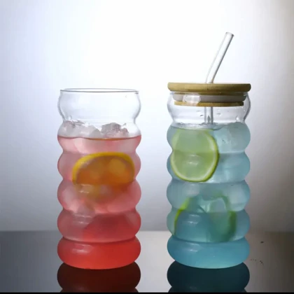 لیوان اسموتی پیرکس استوانه ای/ pa96