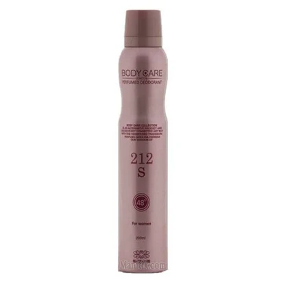 اسپری بدن زنانه بادی کر مدل 212 Body Care حجم 200 میل