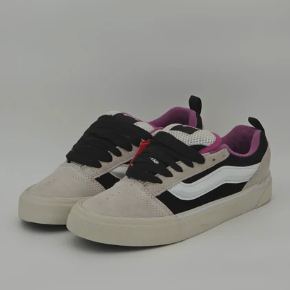 کفش ونس مدل نواسکول/vans knu vlt lx white