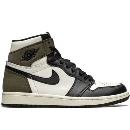 کتانی نایک ایر جردن1 ساق‌دار دارک موکا مستر کوالیتی Nike Air Jordan 1 Retro High OG Dark Mocha