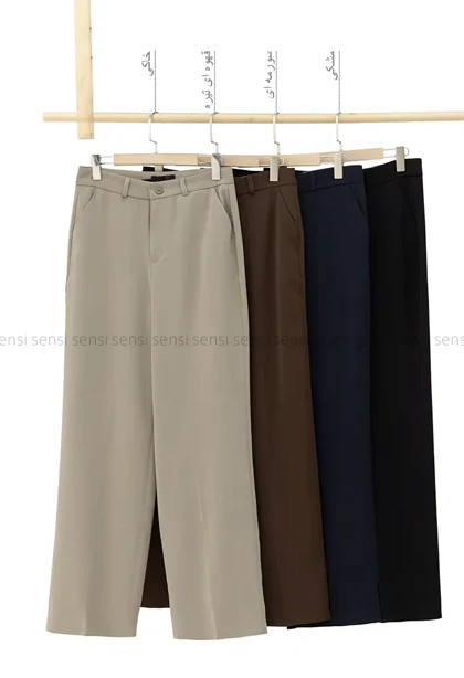 شلوار کرپ بگ لخت کد1005003