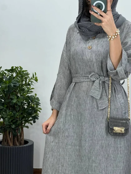مانتو کفتان لینن کنفی زارا(ایراد دار)