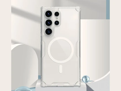 قاب محافظ مگنتی گلکسی اس 24 اولترا نیلکین Nillkin Nature TPU Pro Magnetic case Samsung Galaxy S24 Ultra
