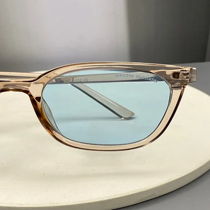 عینک آفتابی زنانه جنتل مانستر با فریم کائوچو و لنز پلی‌کربنات UV400 Gentle Monster Women