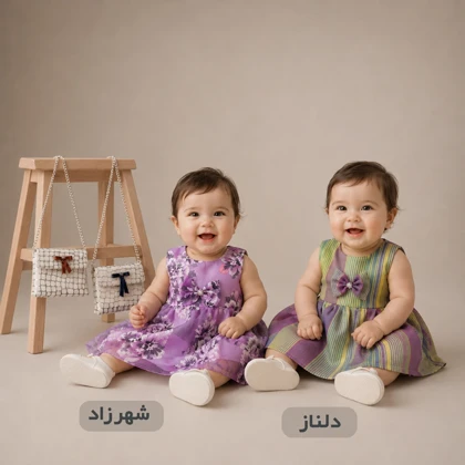 سارافون نقلی کیف دار