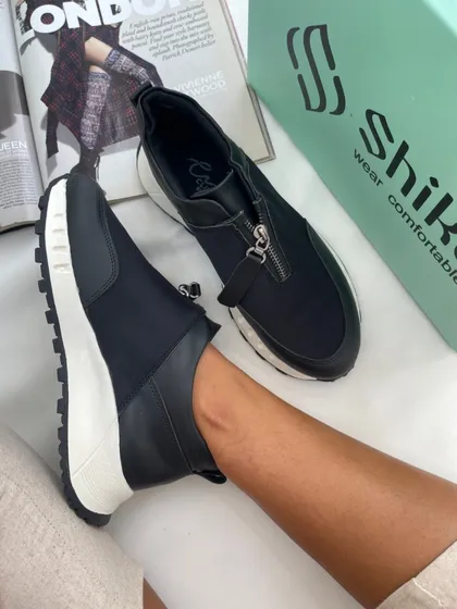 کتانی وسط زیپ کلامکس 1819