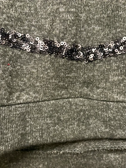 شومیز پولک دوزی سدری تیره