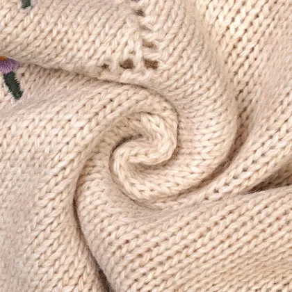 ژاکت بافت گلدوزی