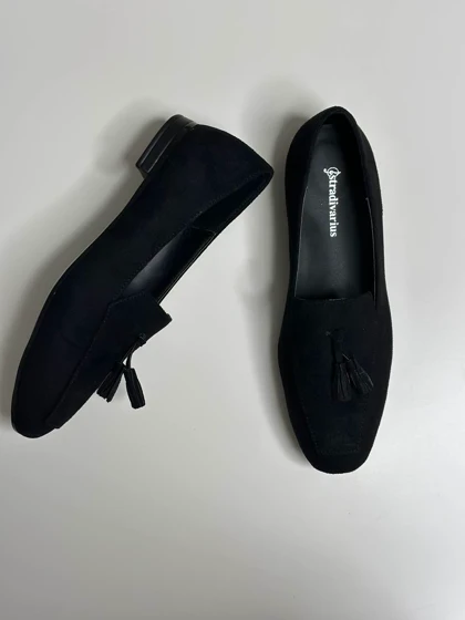کفش کالج زنانه استرادیواریوس مدلStradivarius-Flat-shoes-FBl20
