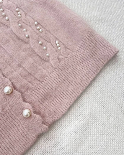 جلیقه بافت مروارید مدل 2 کد 5245