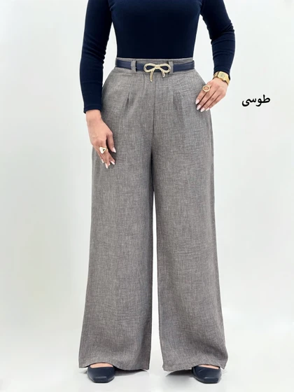 6483-شلوار بگ شانتون اسلپ