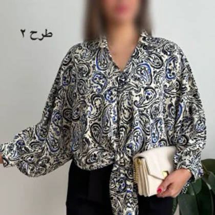 شومیز جلو گره 2