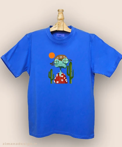 تیشرت مردانه و زنانه طرح آقای رنگو کد 892