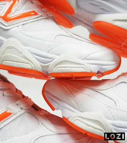 کفش کتانی زنانه سفید نارنجی NEW BALANCE 9060