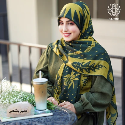 روسری نخ پنبه قاصدک