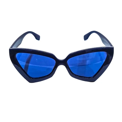 عینک مثلثی سرمه‌ای