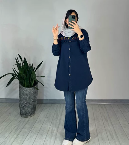 مانتو گلدوزی بهاره 5