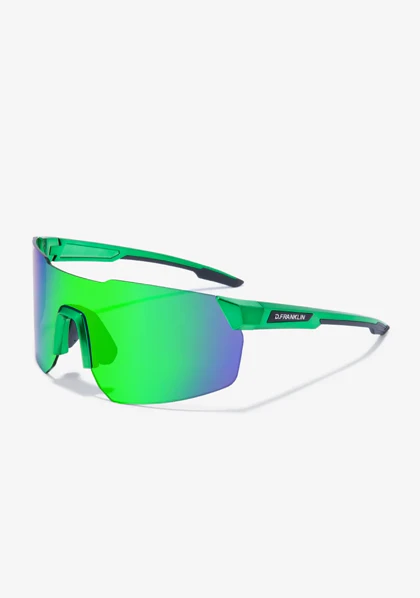 عینک آفتابی دی فرانکلین مدل D.franklin Tsunami Green Chrome / Green Revo