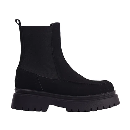 نیم بوت زنانه بغل کش مدل سروین_ کد 2184