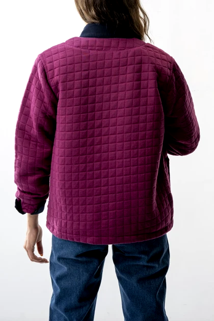 کت یقه هفت جیب‌دار زنانه