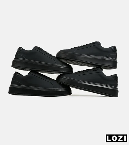 کفش اسنیکرزمردانه مشکی PULL & BEAR
