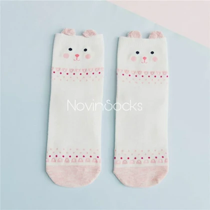 جوراب ساق‌دار طرح حیوانات مزرعه