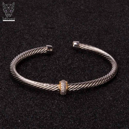 دستبند دیوید یورمان طرح gold ring