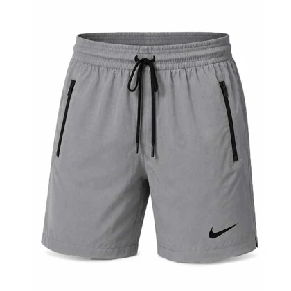 شلوارک ورزشی مردانه نایک مدل Dri Fit-8038 طوسی روشن