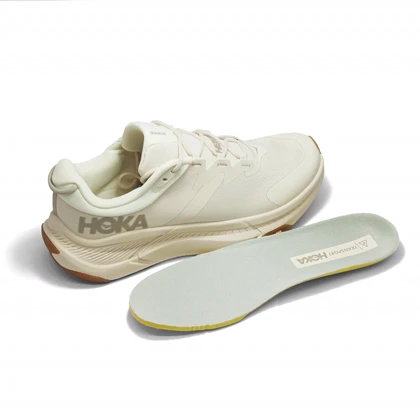 کفش روزمره مردانه هوکا مدل Hoka Transport Lite Cream