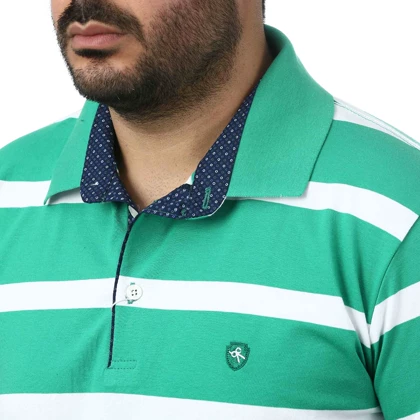 پولوشرت آستین کوتاه رینگر مردانه سیزر مدل 1541163