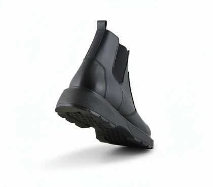 نیم بوت زنانه چرم یلسان مدل وندا کد 684-GN