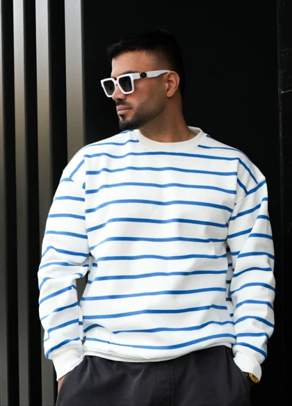 دورس لش راه راه-آبی