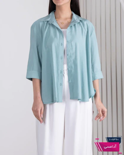 شومیز زنونه اسلپ بغل چاک WHITE