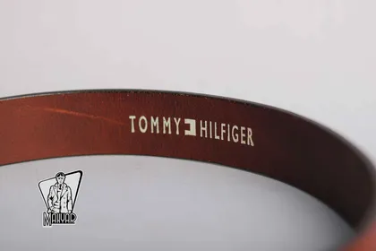کمربند چرم قهوه ای TOMMY HILFGER
